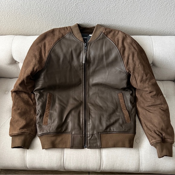 Blank NYC NWT men’s leather bomber size small - Picture 2 of 6